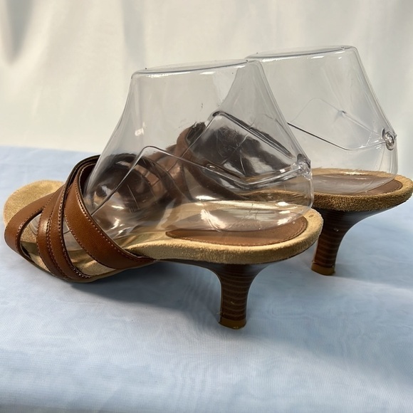 Predictions brown heeled sandals size 8.5 - Picture 4 of 11